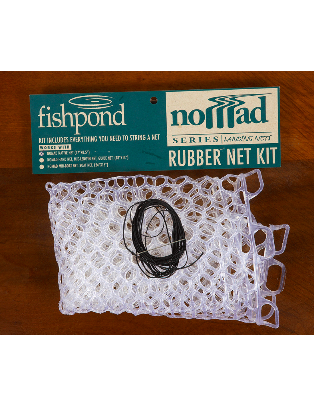 Nomad Replacement Rubber Net - 12.5” Clear