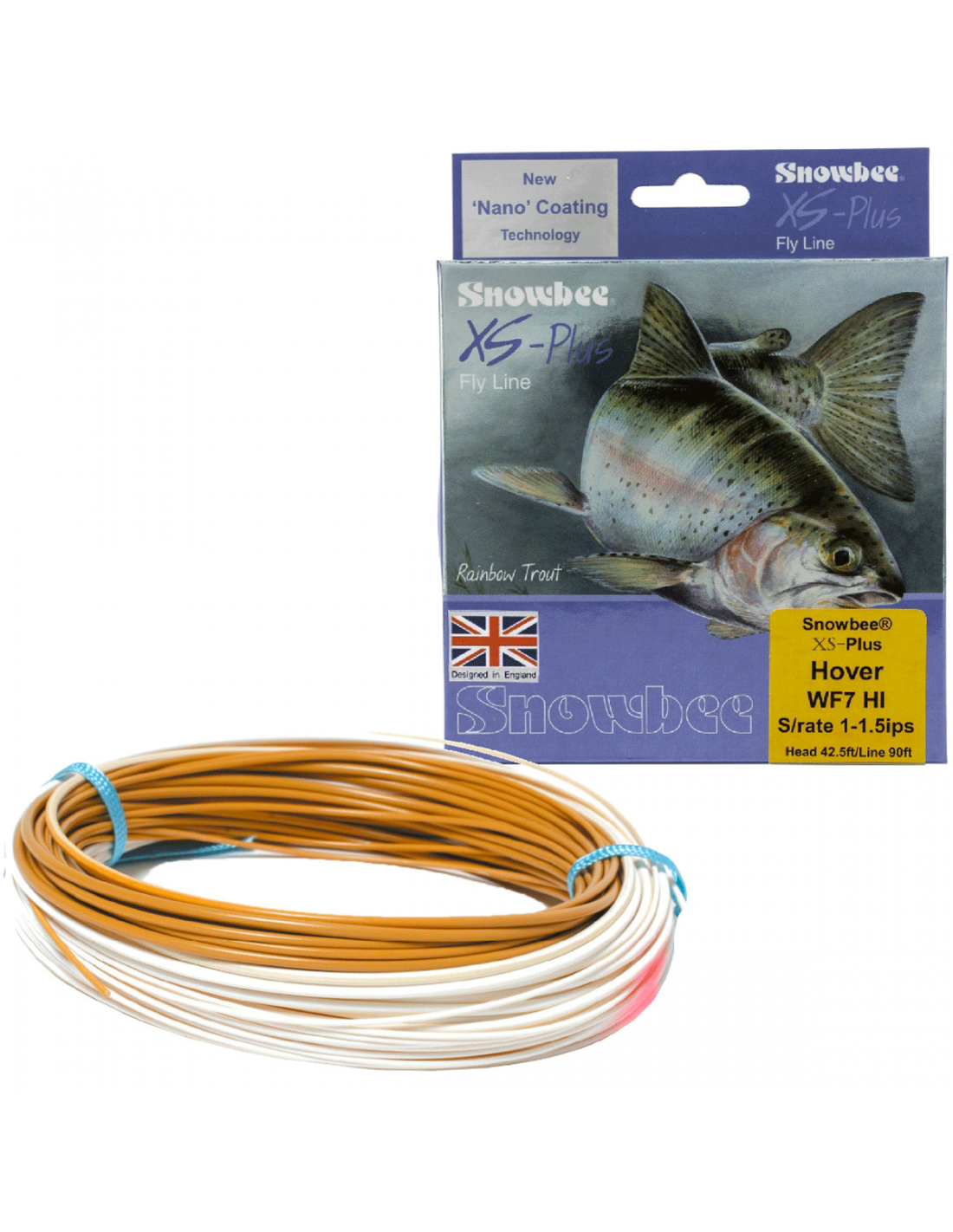 Snowbee WFHI XS-Plus “Hover” Slow Intermediate Fly Line (sink rate 1-1.5ips)