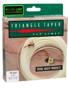 Royal Wulff Triangle Taper Floating Fly Line Ivory - WF7F