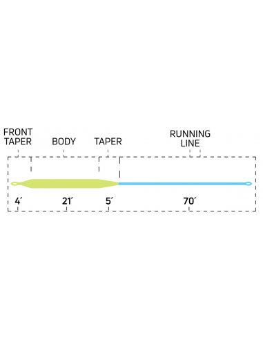 Soie Cortland flottante “spéciale...