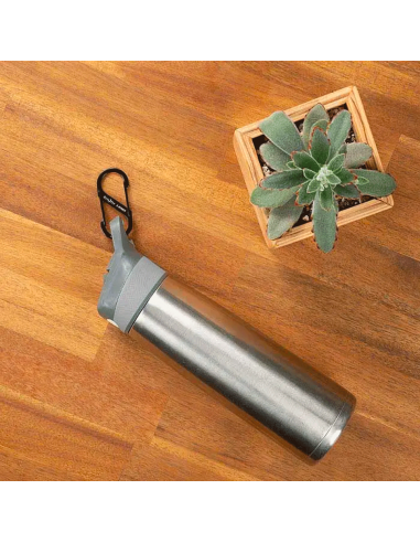 Mousqueton double en acier inoxydable...