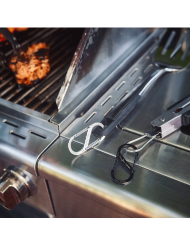 Mousqueton double en acier inoxydable...