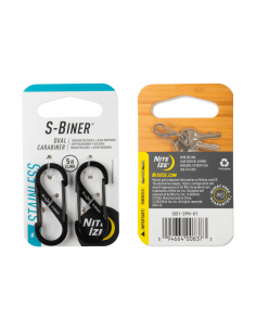 Mousqueton double en acier...