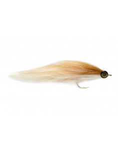 Magnetic Minnow Tan S6/0 Fishing Fly, Saltwater