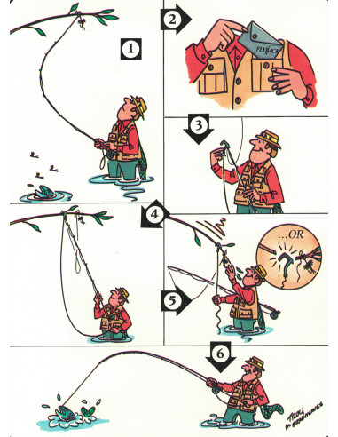 "Fly Back" fly/leader retriever tool...