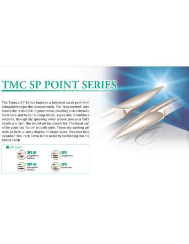 TMC 600SP Tiemco fly hooks