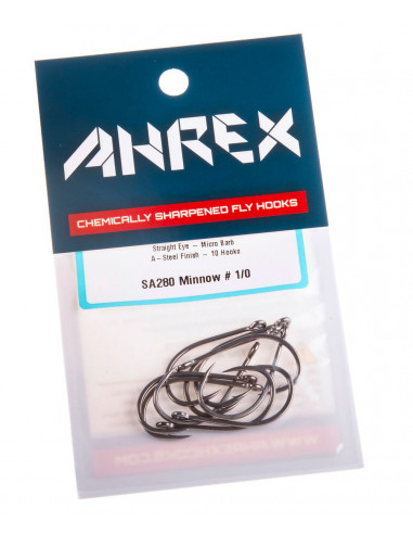 Hameçon mouche mer SA280 Minnow Ahrex