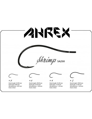 SA250 – Shrimp Ahrex Saltwater Fly Hook