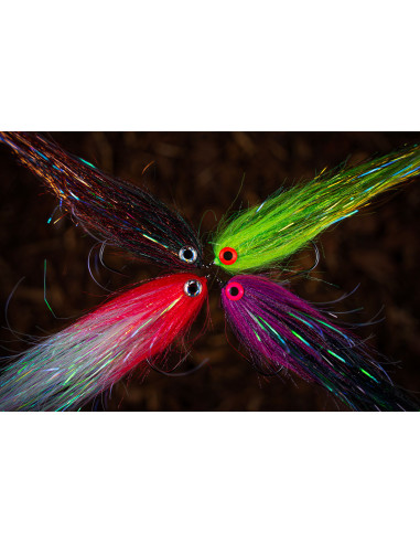 Predator Flash Flies Pike Streamer -...
