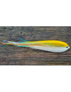 Pike Tube Flies - Yellow -... 2