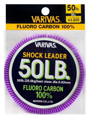 Shock Leader 100% fluorocarbone Varivas