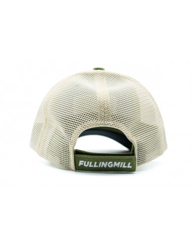 Fulling Mill Olive Stealth Trucker Hat