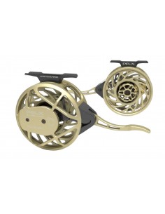 Semi-automatic fly reels...