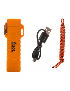 Briquet tempête allume-feu...