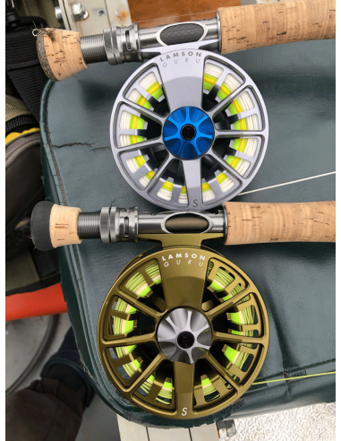 Lamson Guru S Fly Reels Olive Green...